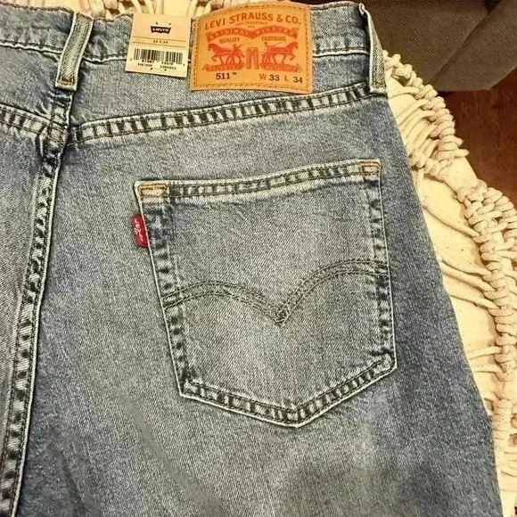 Levi’s 511 W33 L 34 NWT - Picture 2 of 16